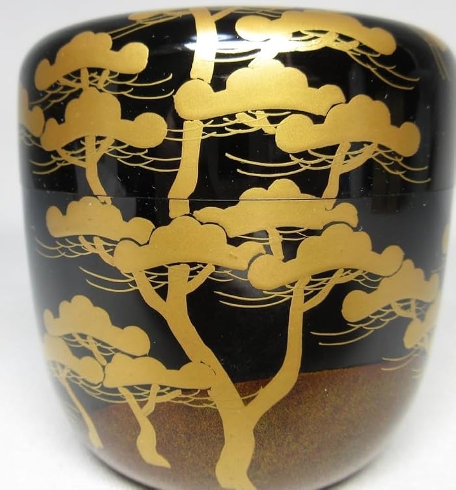 茶道具　輪島塗　荒井喜峰作　蟲蒔絵　螺鈿装飾　香合　共箱　V　R6683 茶道具 輪島塗 荒井喜峰作 蟲蒔絵 螺鈿装飾 香合 共箱 V R6683